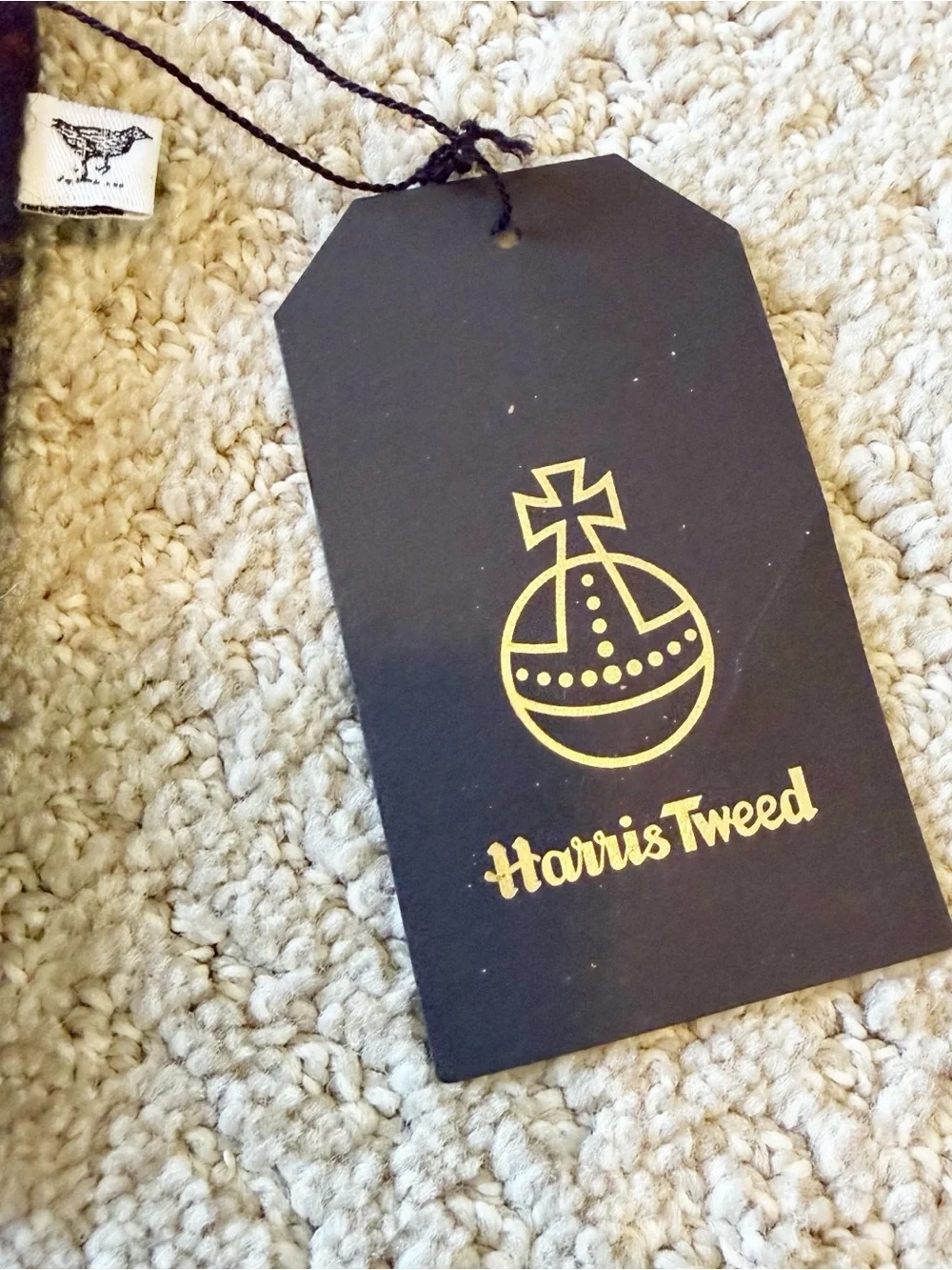 Harris Tweed Card Wallet Cash Earbud Lip Balm Gift Card Holder Autumn Fall Tweed